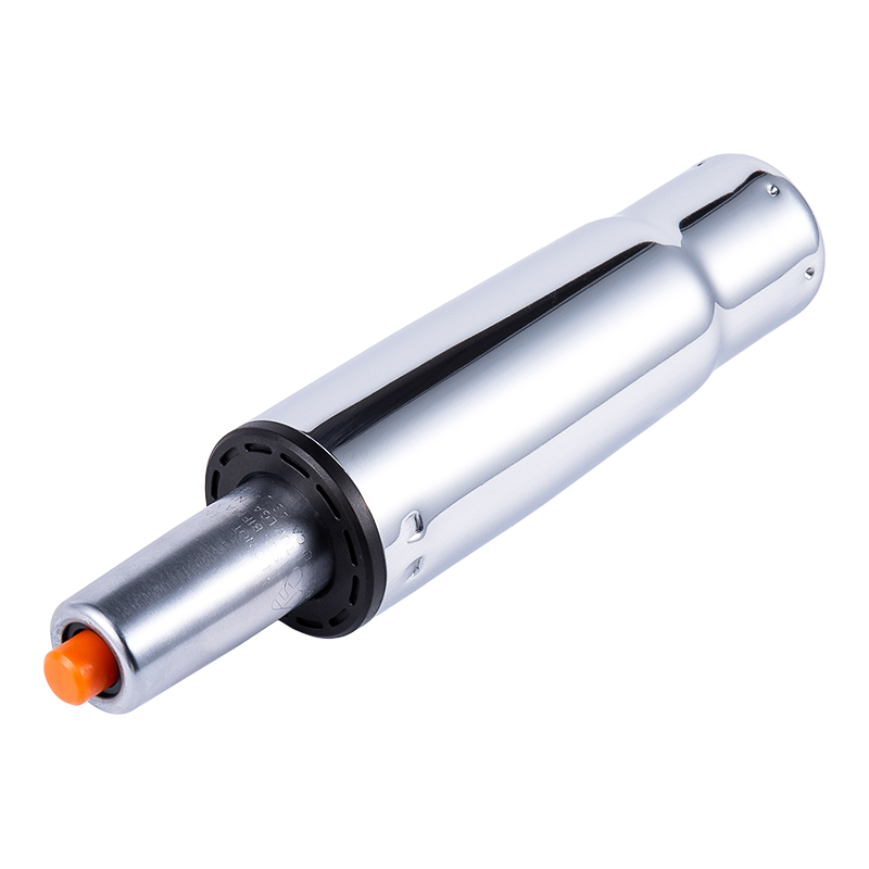 Fekete/galvanizált felületű, állítható irodai szék gázemelő hengerek cseréje