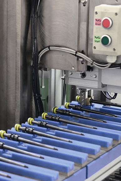 Saját gyártású központi alkatrészek